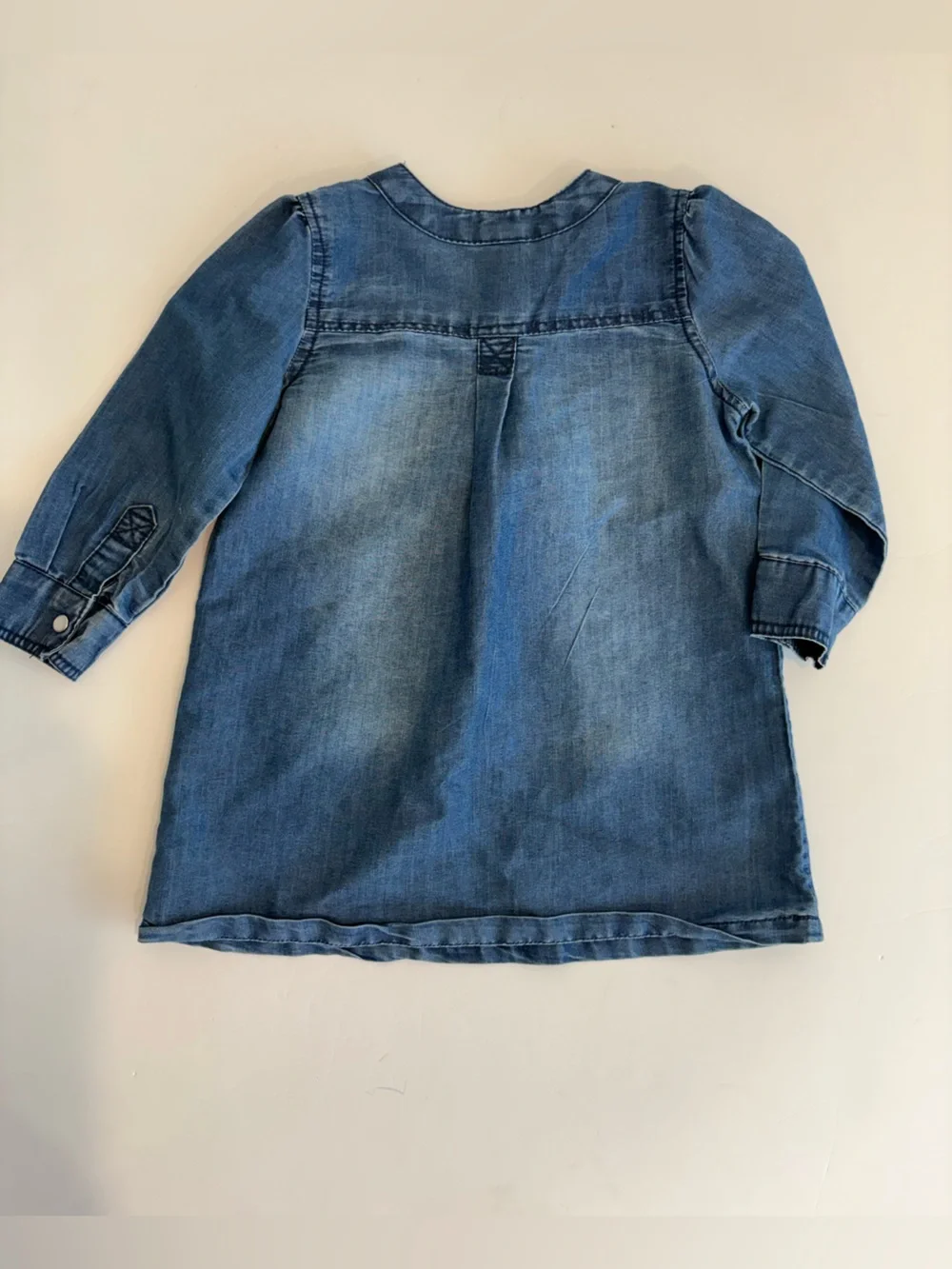 H&M Baby Denim Long Sleeve Dress 12-18Months